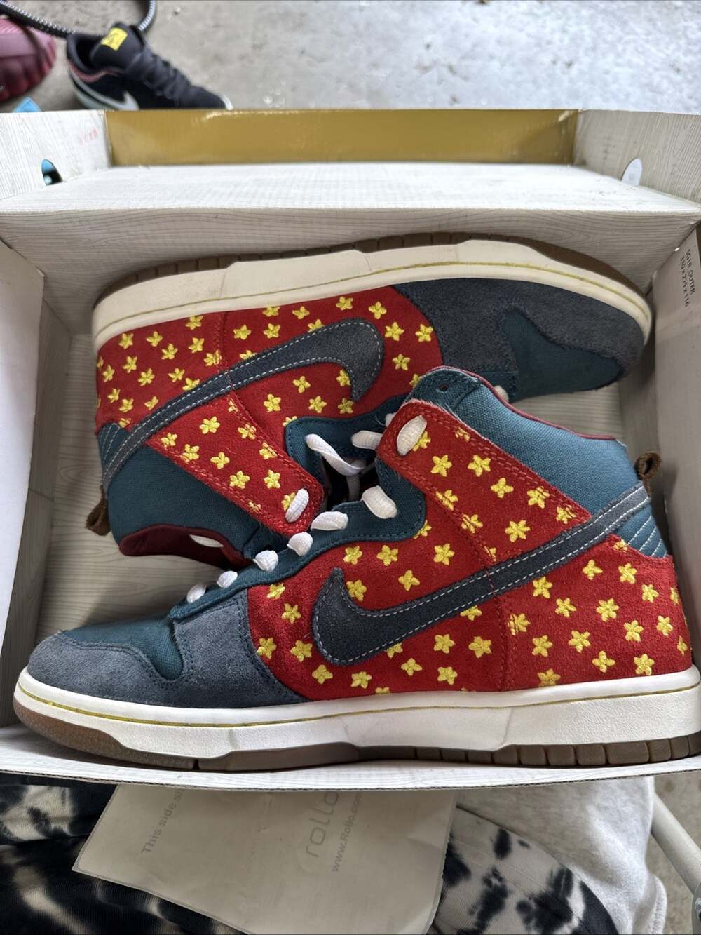 Nike Dunk High Sb Quagmires Size 9.5